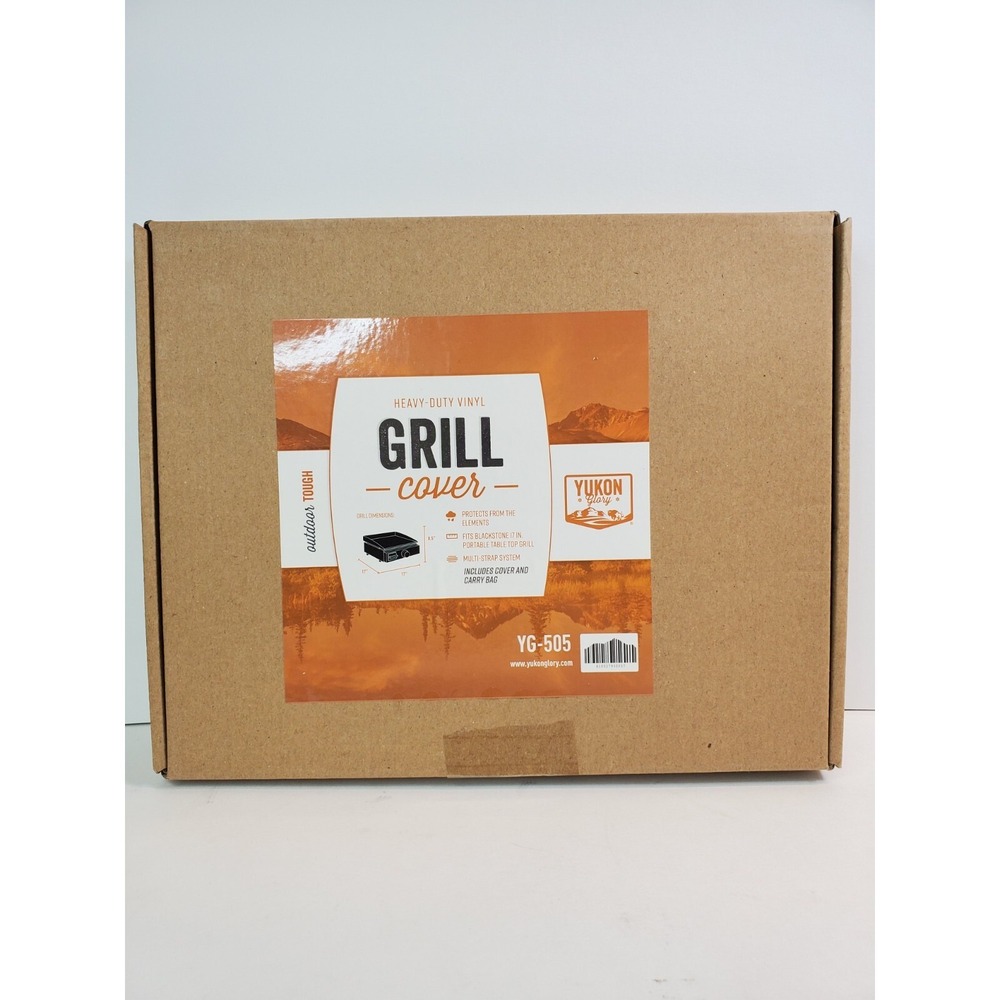 Yukon Glory Cover Blackstone Tabletop Griddle Vinyl Grill Protector 17 in YG505